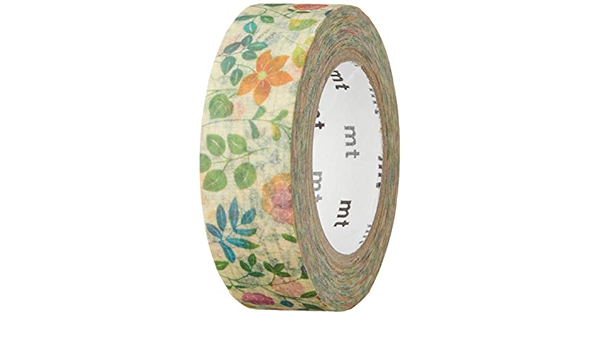 MT EX Washi Tape - Watercolor Flower (7m)