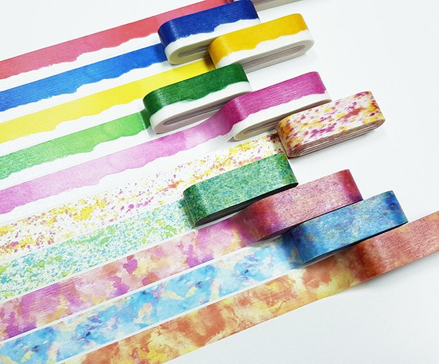 (DD) MT Art Washi Tape Watercolors 15mm