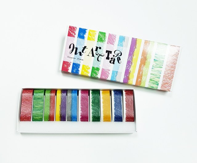 (DD) MT Art Washi Tape Crayon 15mm