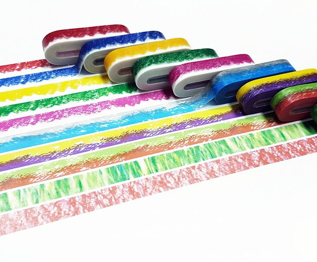 (DD) MT Art Washi Tape Crayon 9mm