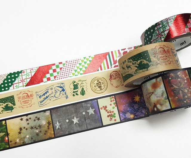 MT Masking Tape Christmas Washi Tape Set C