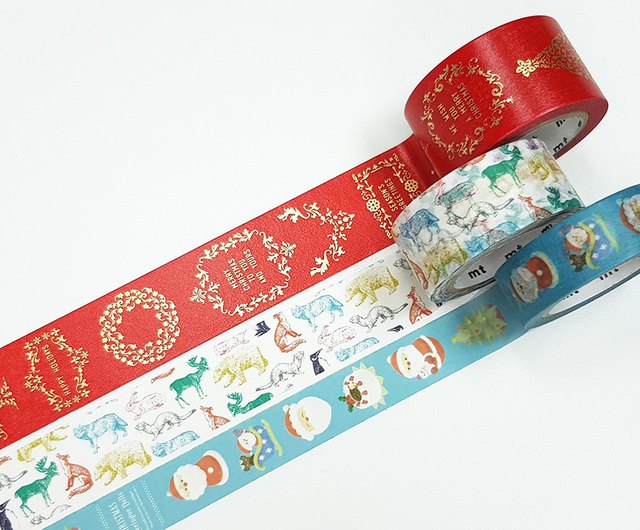 MT Masking Tapr Christmas Washi Tape Set A