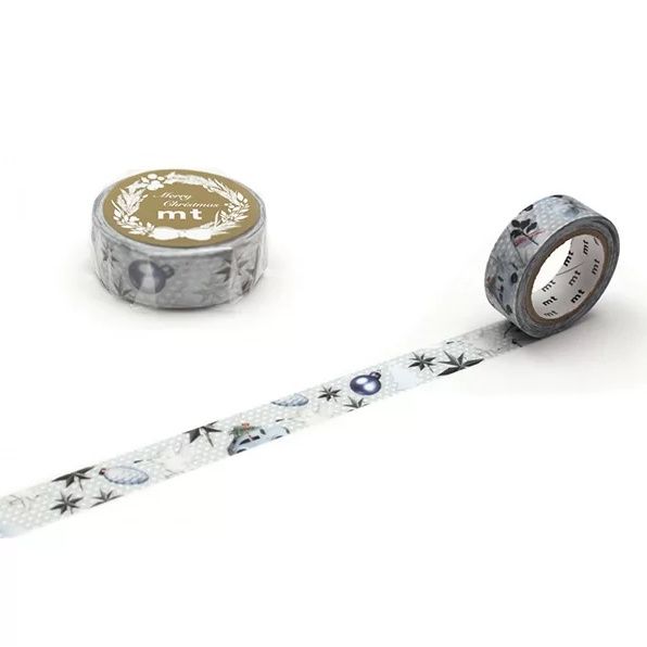 MT Masking Tape Christmas Washi Tape - White Christmas