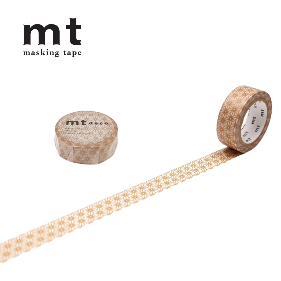 MT Deco Washi Tape - Asanoha Sinchu