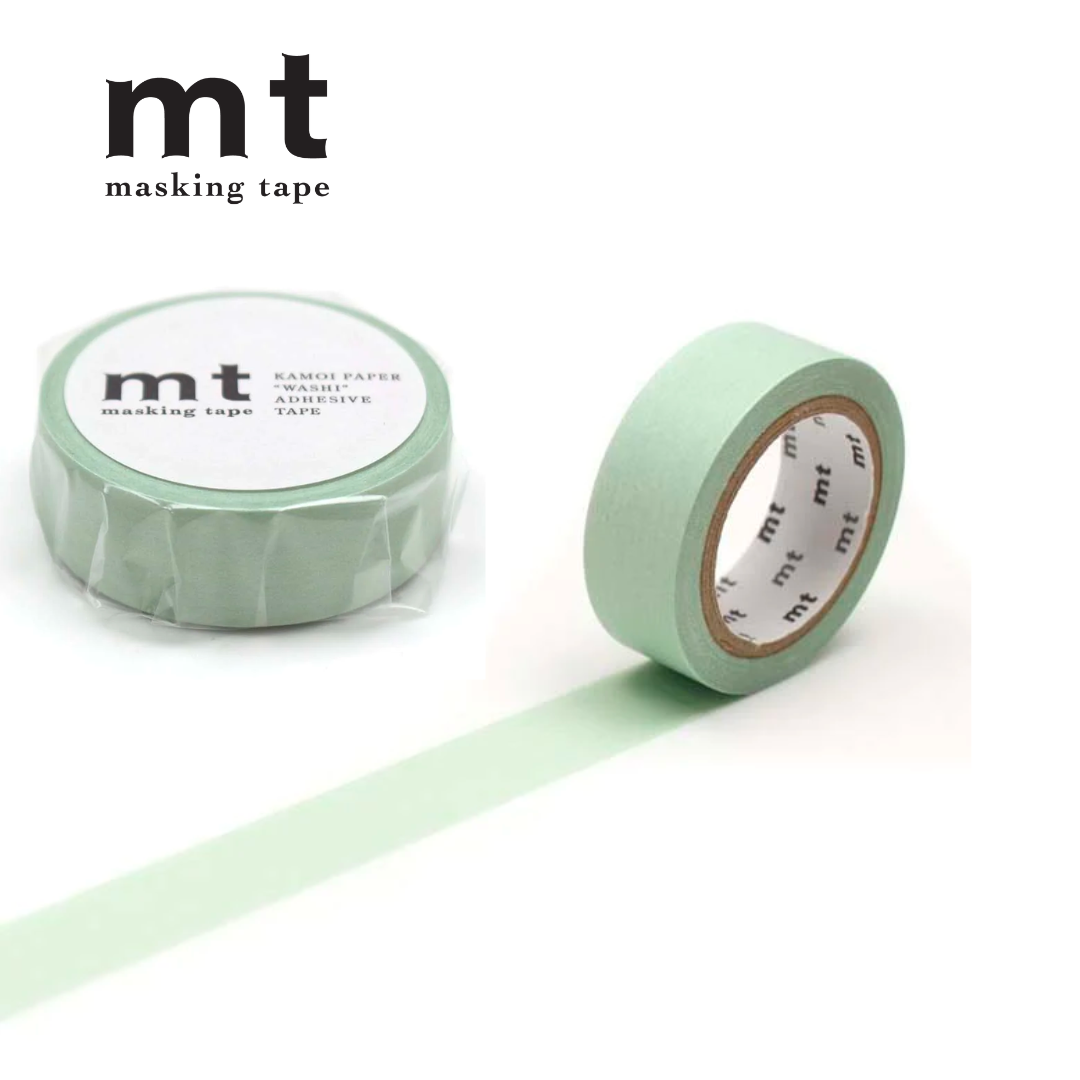 MT Basic Washi Tape - Pastel Ivy 7m