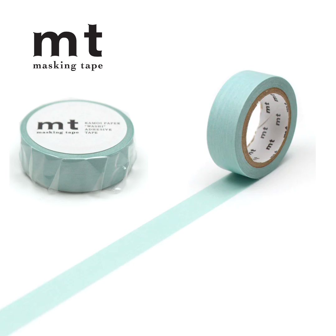 MT Basic Washi Tape - Pastel Turquoise 7m