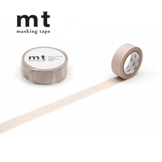 MT Basic Washi Tape - Pastel Cocoa 7m