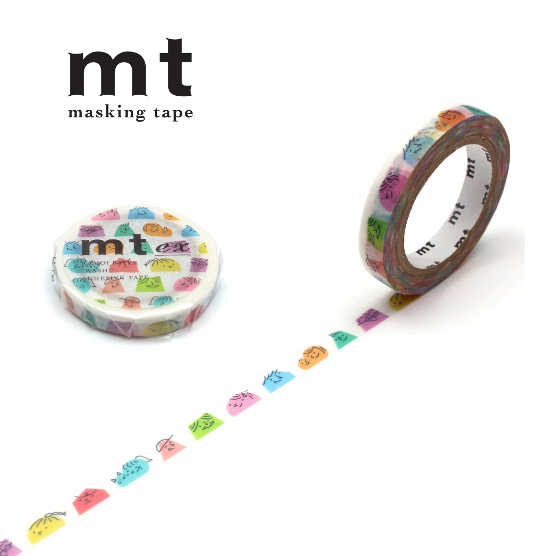 MT EX Washi Tape - Half Face