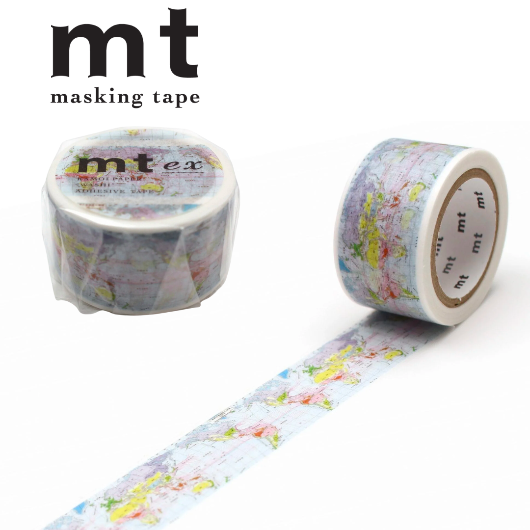 MT EX Washi Tape - World Climates And Oceanic Currents