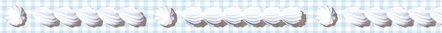 MT EX Washi Tape - Whipped Cream Line