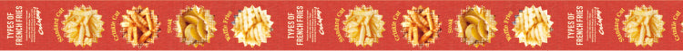 MT EX Washi Tape - French Fries