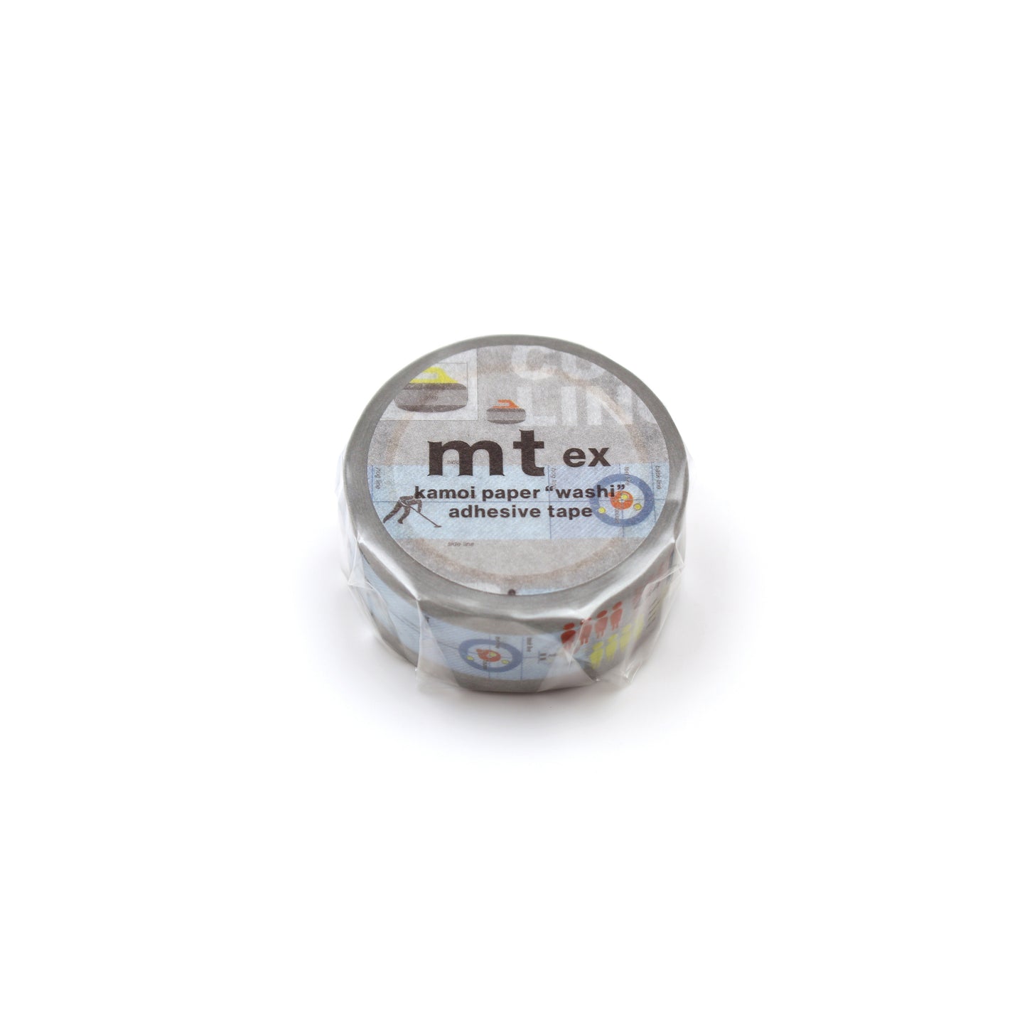 MT EX Washi Tape - Winter Sports Curling