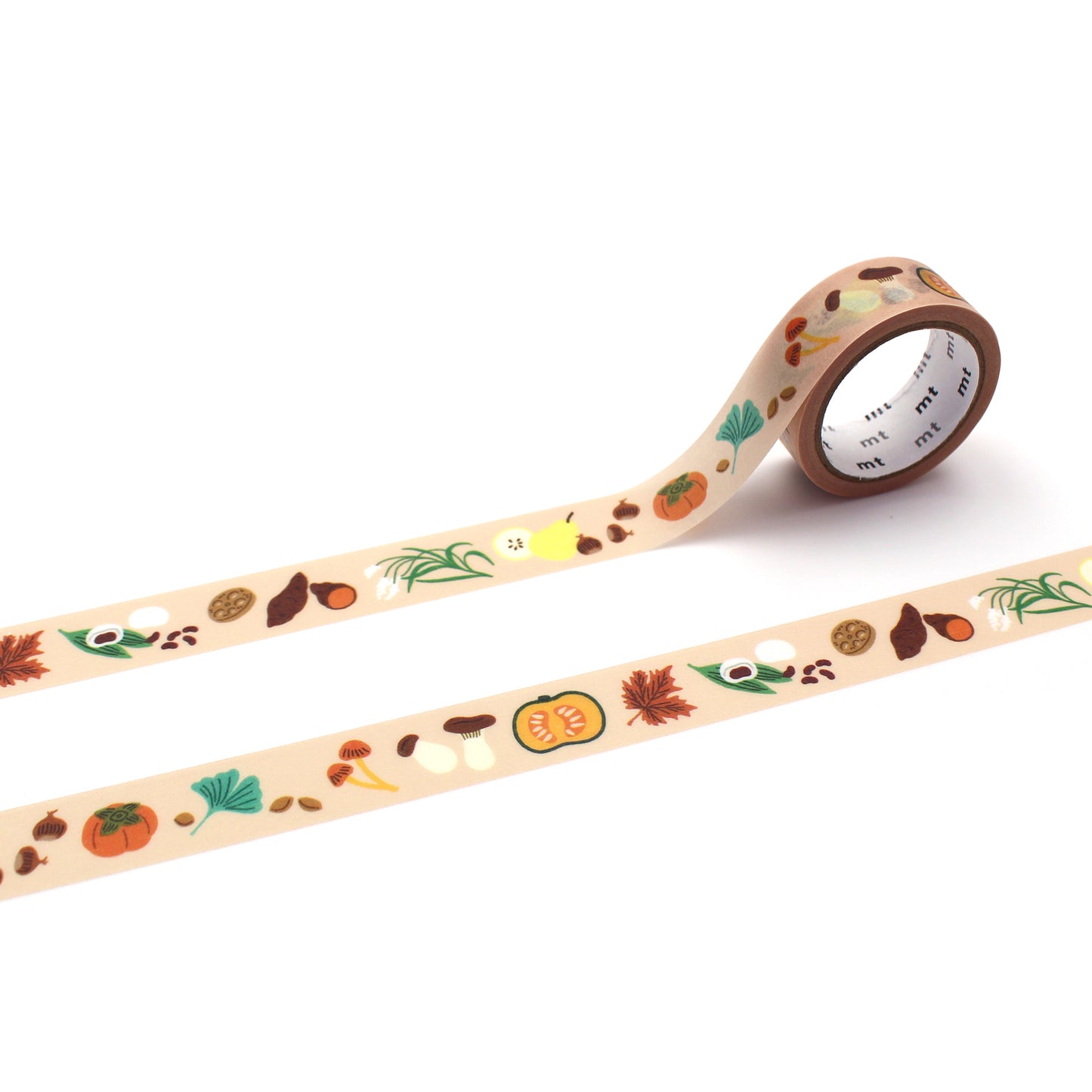 MT x Léa Maupetit Washi Tape - Golden Autumn