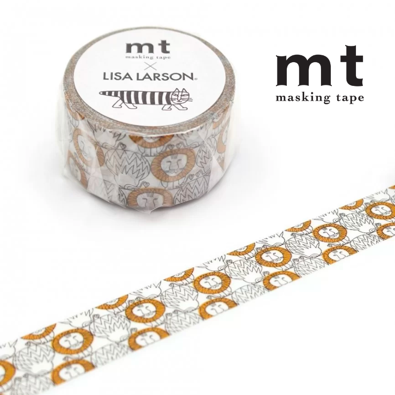 MT x Lisa Larson Washi Tape - Lion