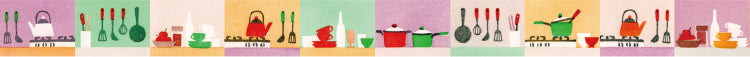 MT Maruichikyu Washi Tape - Kitchen