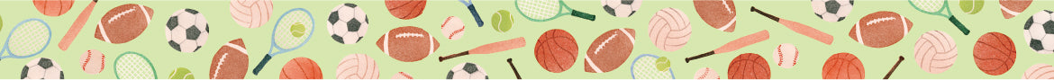 MT Maruichikyu Washi Tape - Various Ball Games