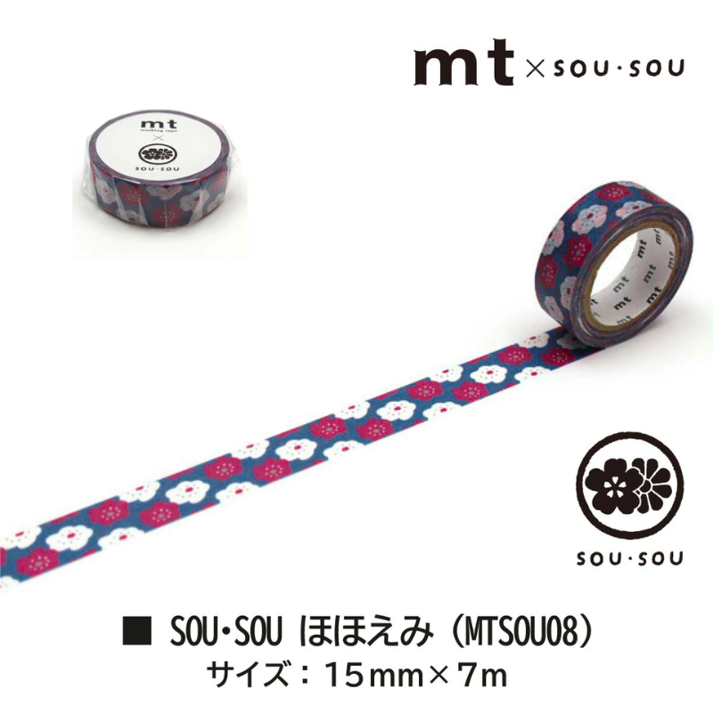 MT x Sou・Sou Washi Tape - Hohoemi