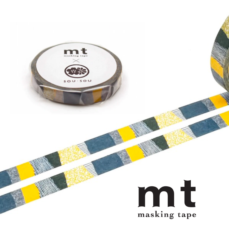 MT x Sou・Sou Washi Tape - Higashiyama Golden Field