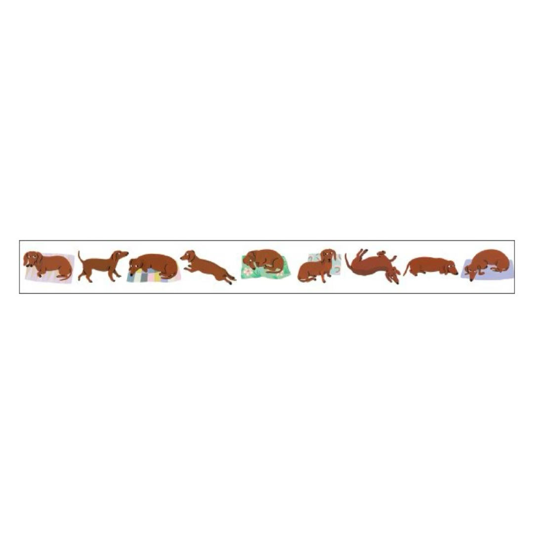 MT x Léa Maupetit Washi Tape - Sausage Dog