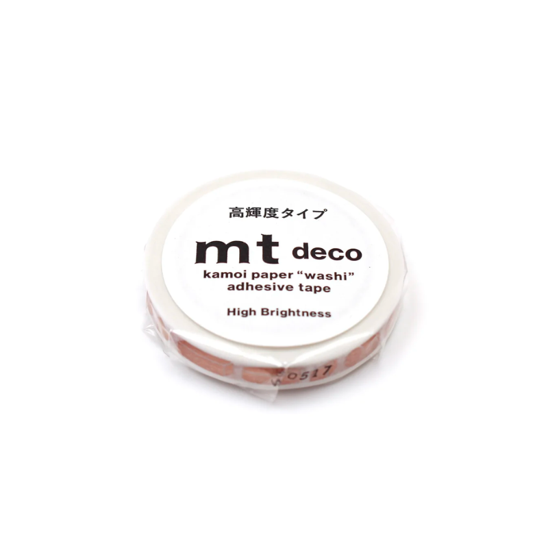 MT Deco High Brightness Washi Tape - Cube