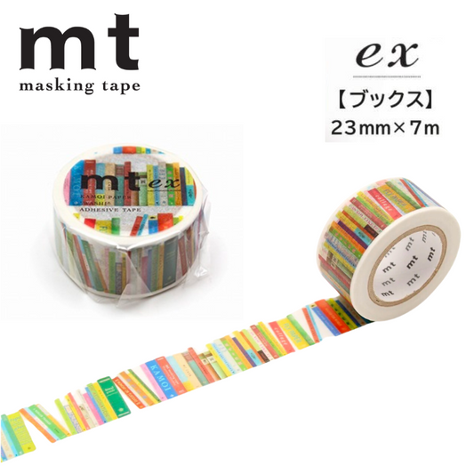 MT EX Washi Tape - Books (7m)