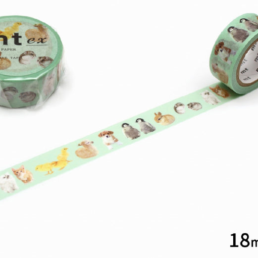 MT EX Washi Tape Baby Animals