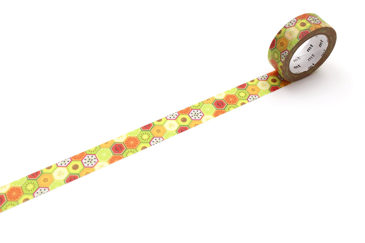 MT EX Washi Tape - Hexagon Fruits