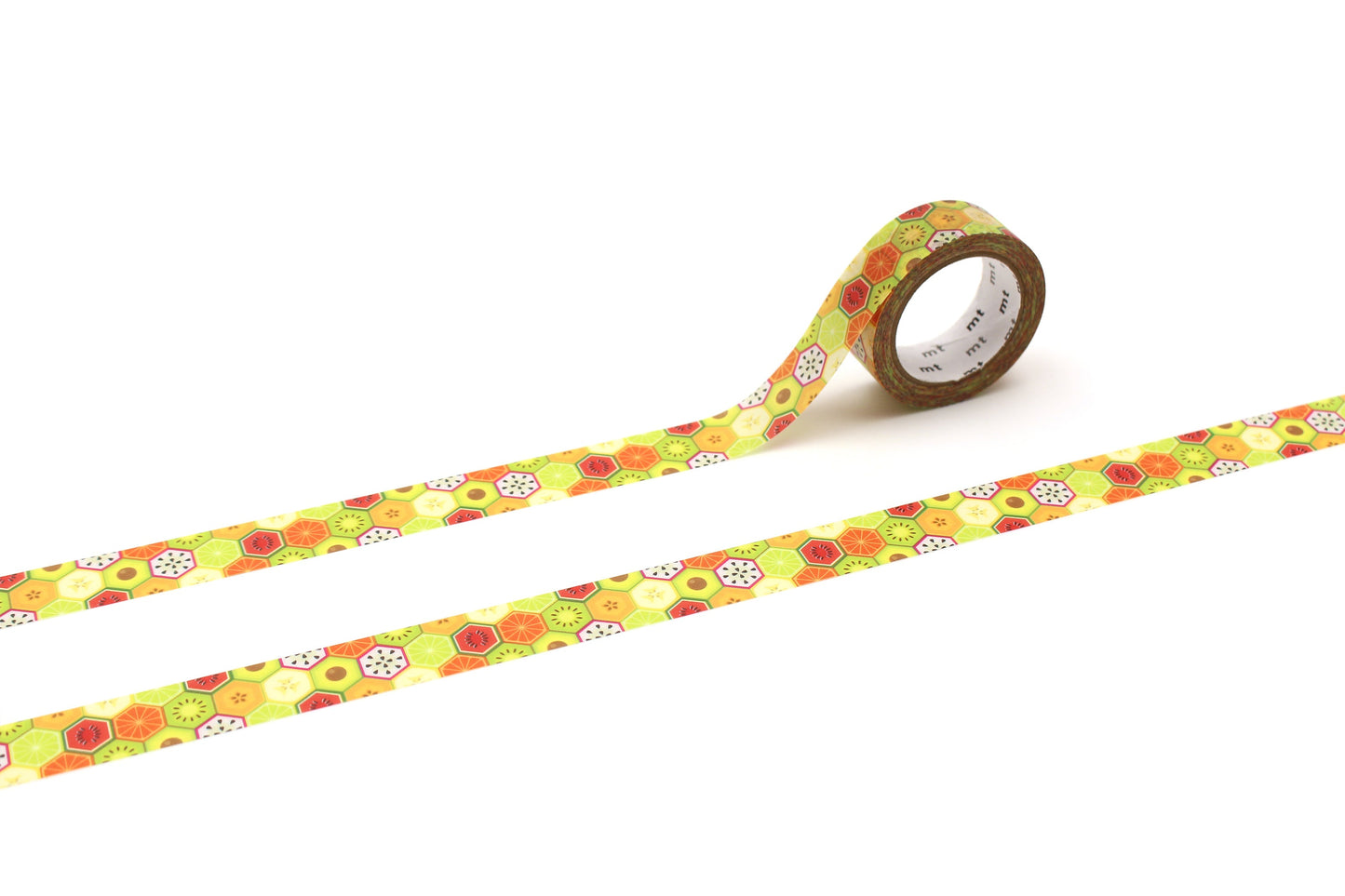 MT EX Washi Tape - Hexagon Fruits