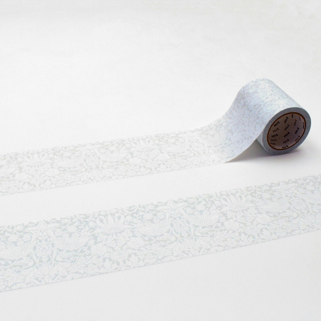 MT × Morris & Co. Washi Tape - Pure Strawberry Thief
