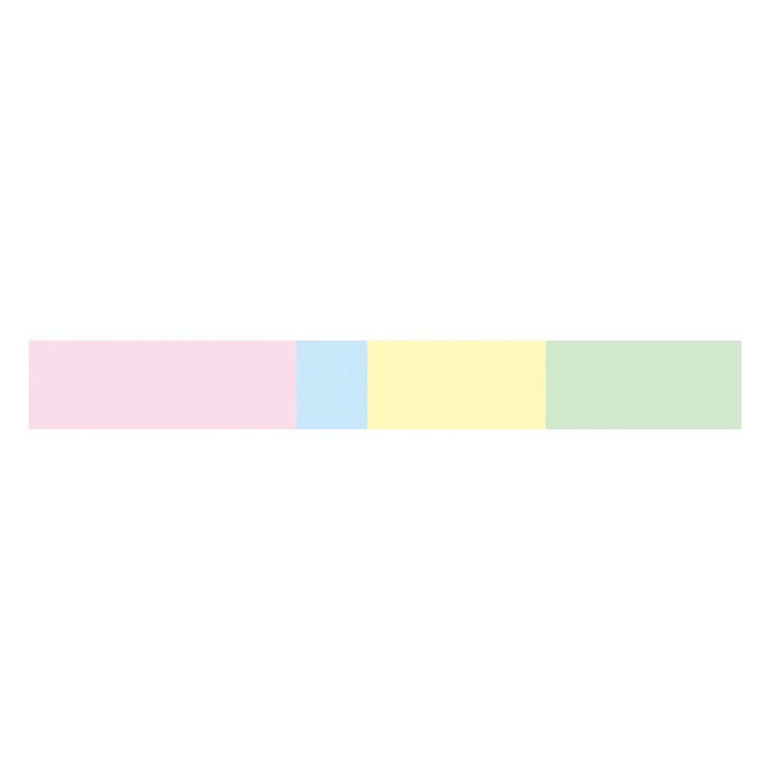 MT KakuKaku Washi Tape - Pale Color