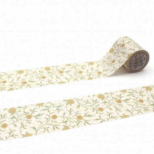 MT × Morris & Co. Washi Tape - Scroll and Flower