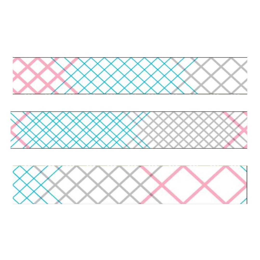 MT Deco Washi Tape - Multi Cross