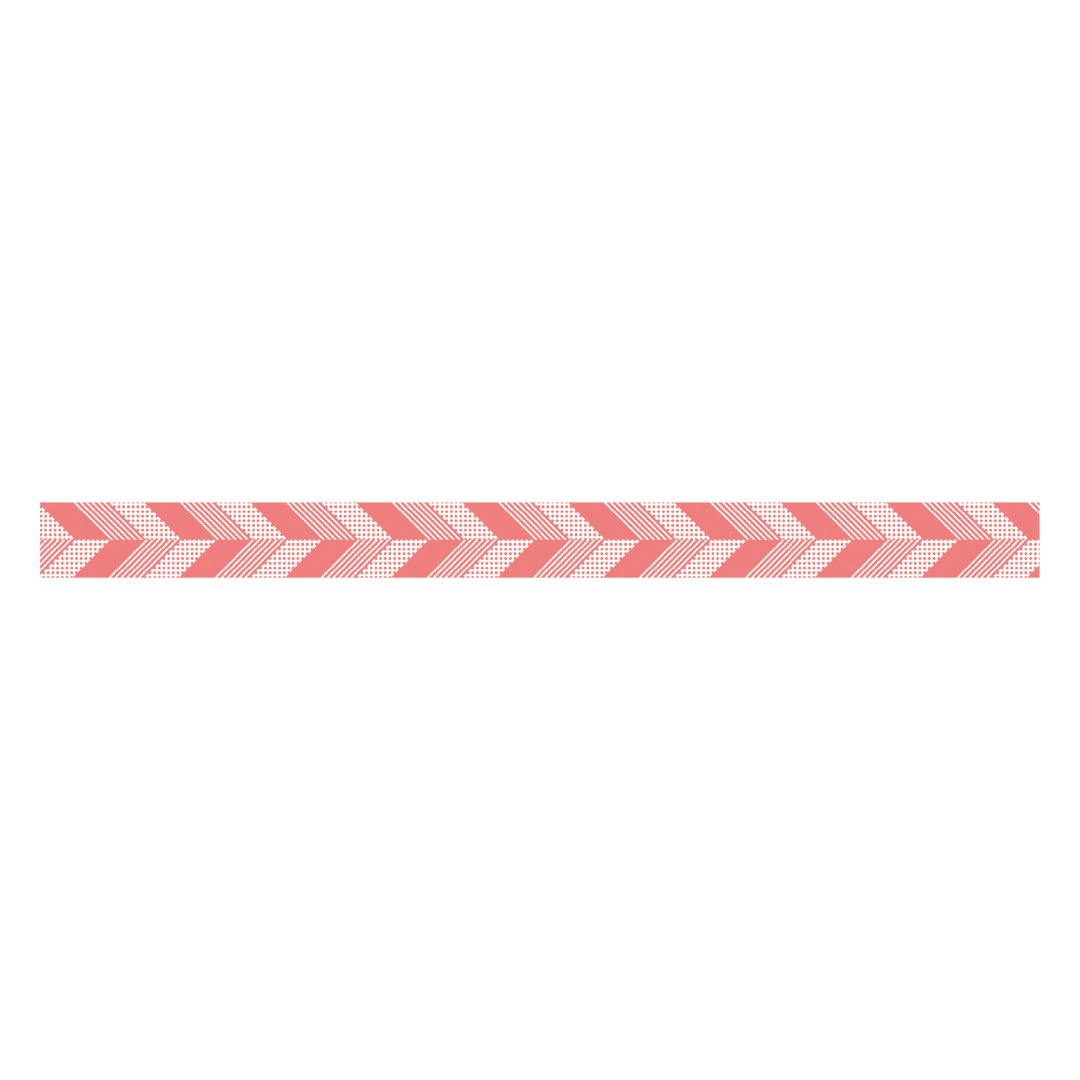 MT 1P Kamoi Washi Tape - Multi-stripe Pink