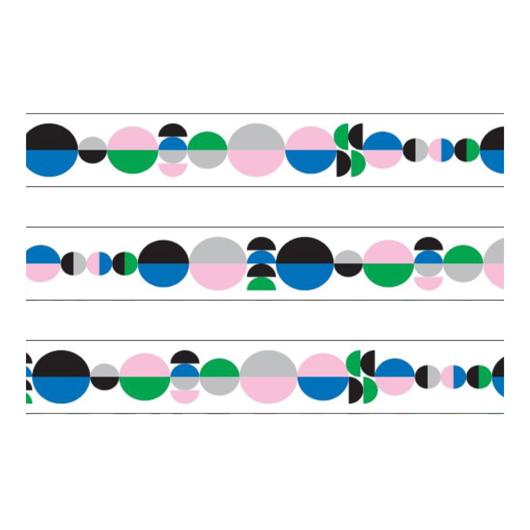 MT Deco Washi Tape - Half Circle