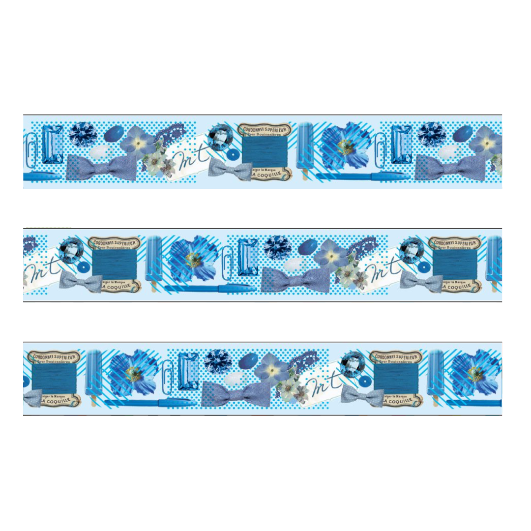 MT EX Washi Tape - Color Series Blue