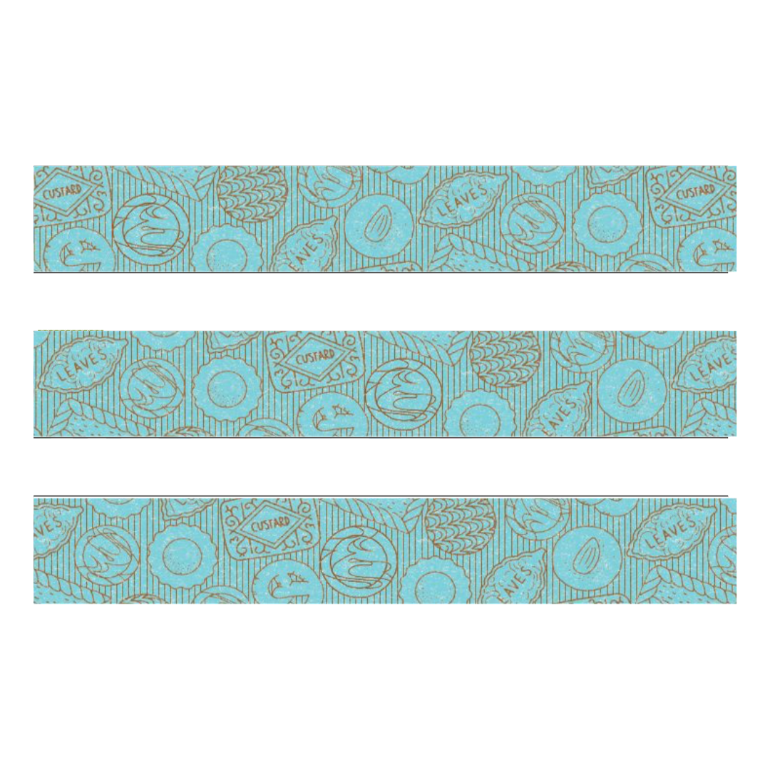 MT EX Washi Tape - Lined Cookies