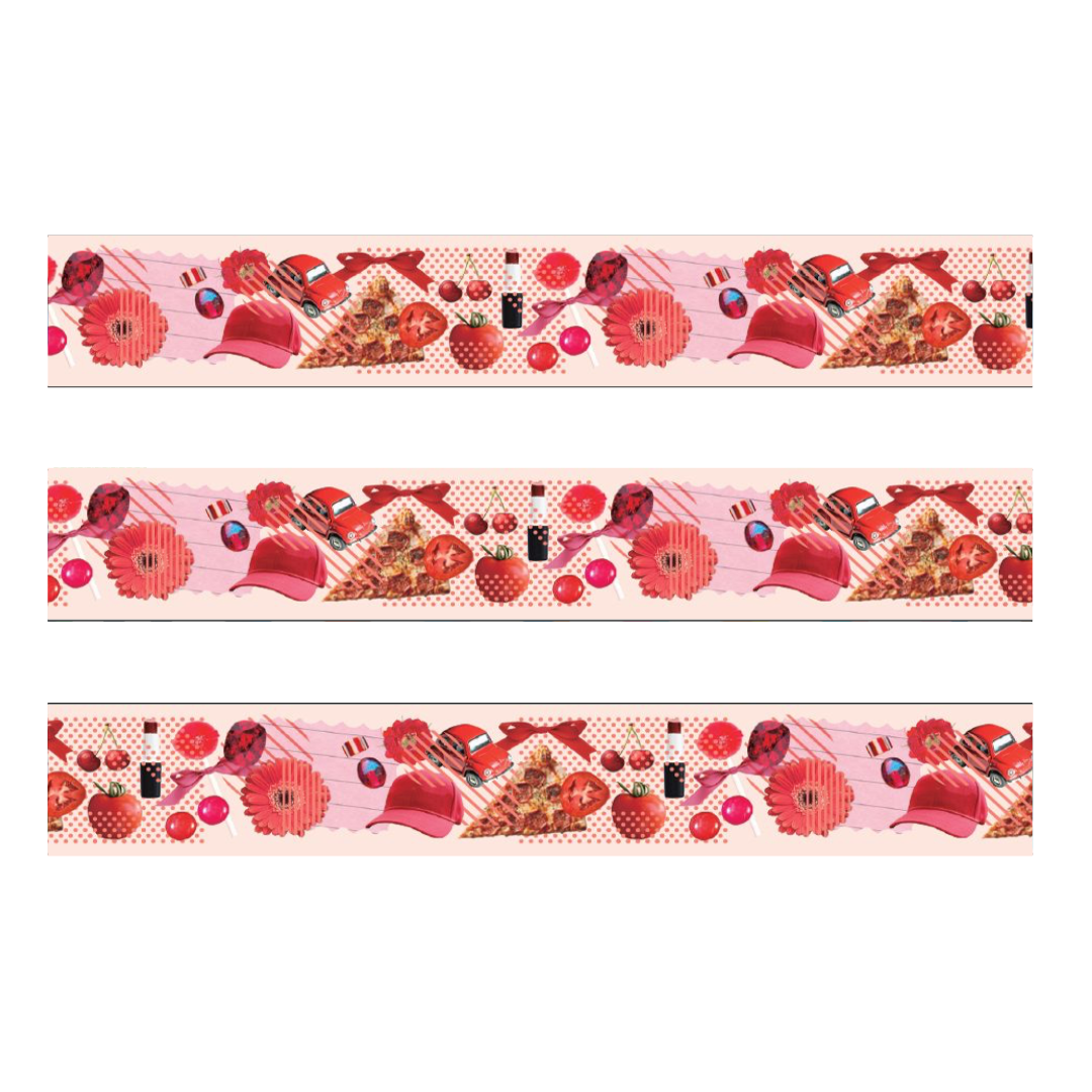 MT EX Washi Tape - Color Series Red