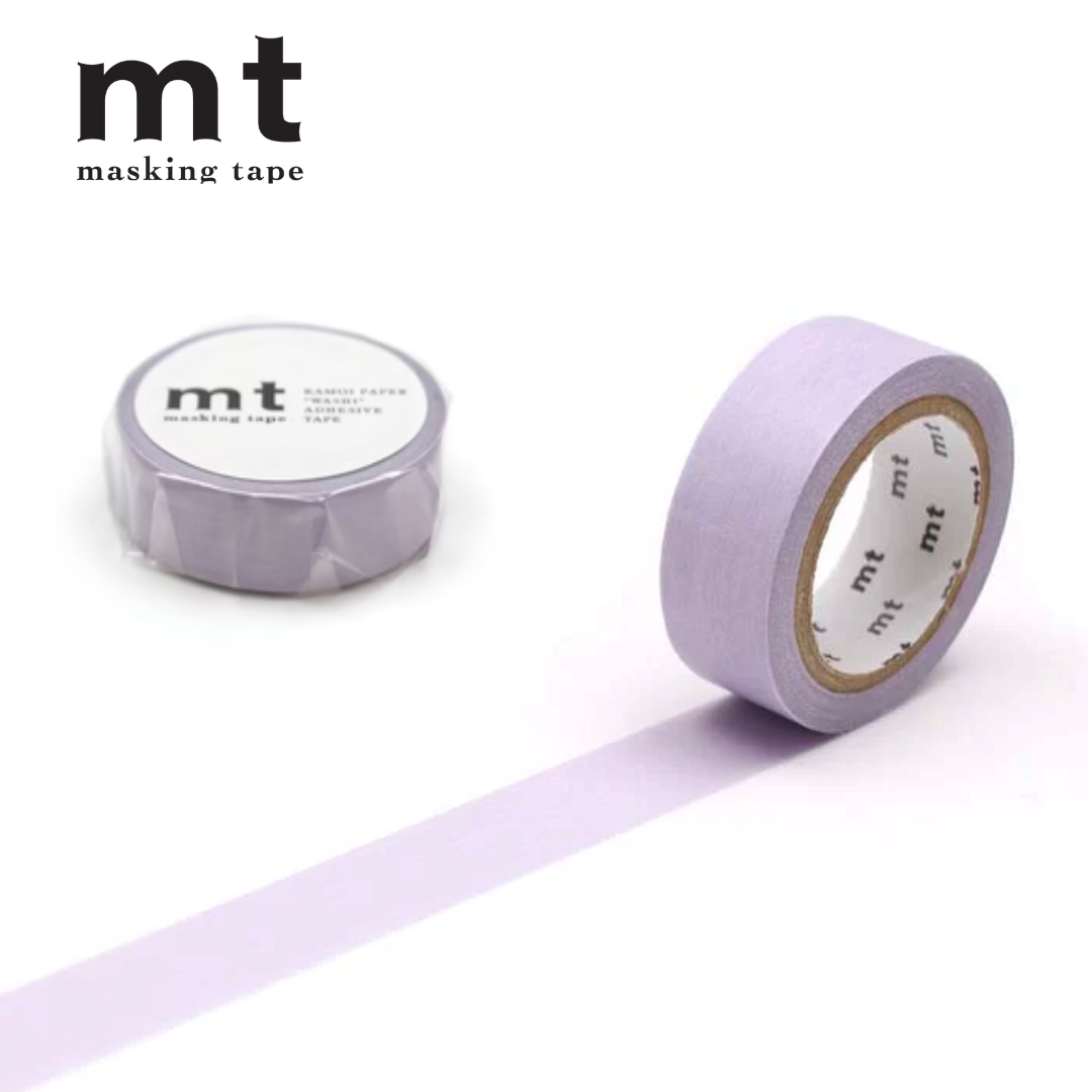 MT Basic Washi Tape - Pastel Lavender 7m