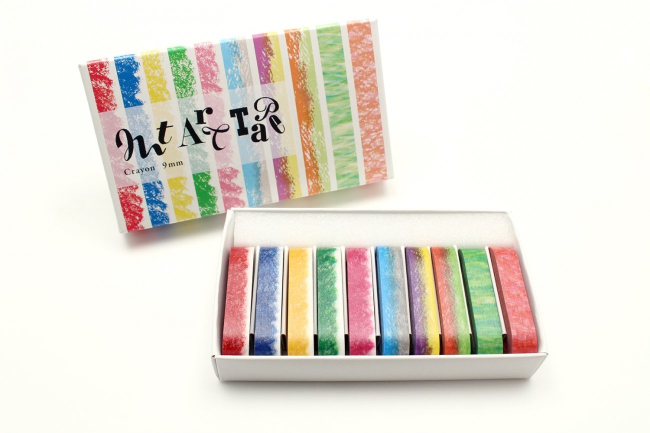 (DD) MT Art Washi Tape Crayon 9mm