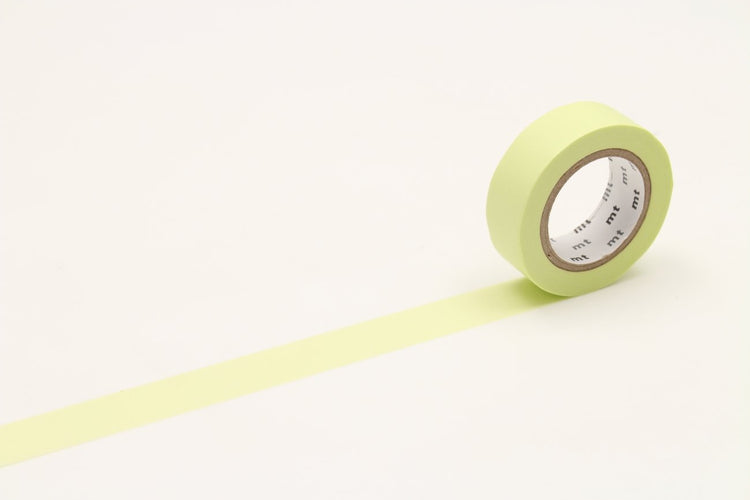 MT Basic Washi Tape Pastel Lime