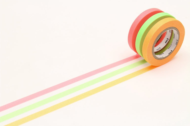 MT Slim 6mm Washi Tape Set I