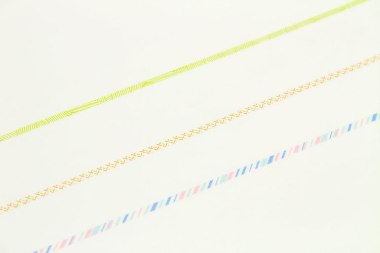 MT Slim 3mm Washi Tape Set Pastel