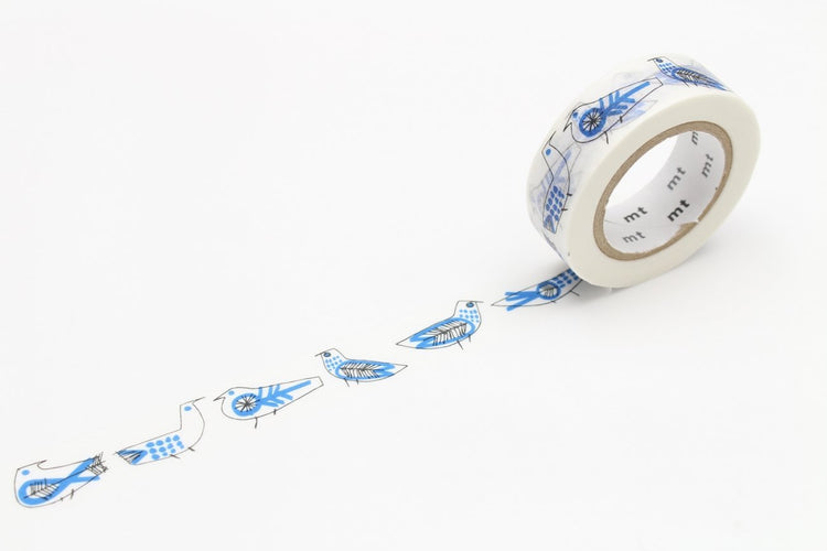 MT x Lisa Larson Washi Tape Retrobirds