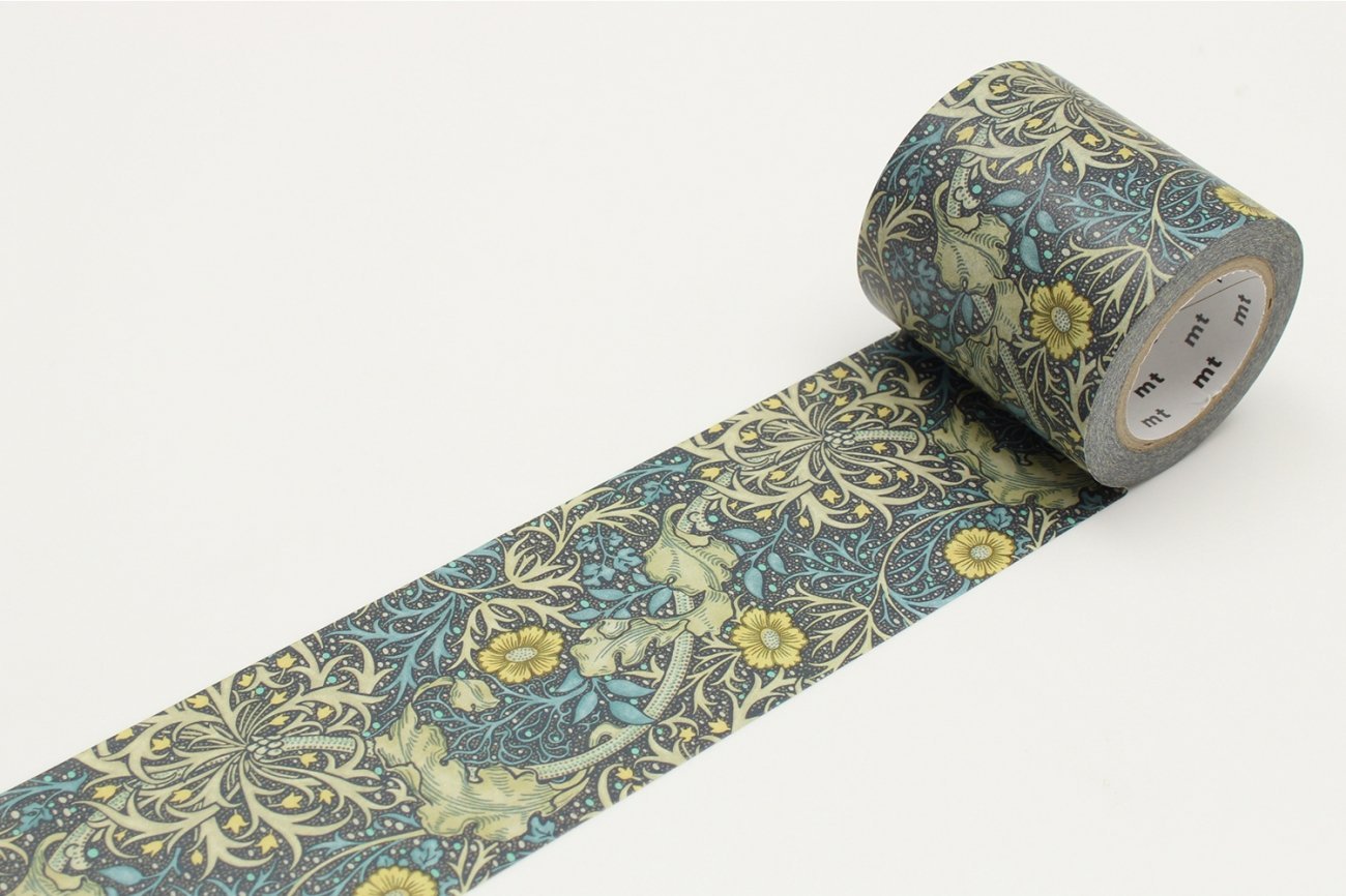 MT x William Morris Washi Tape Seaweed