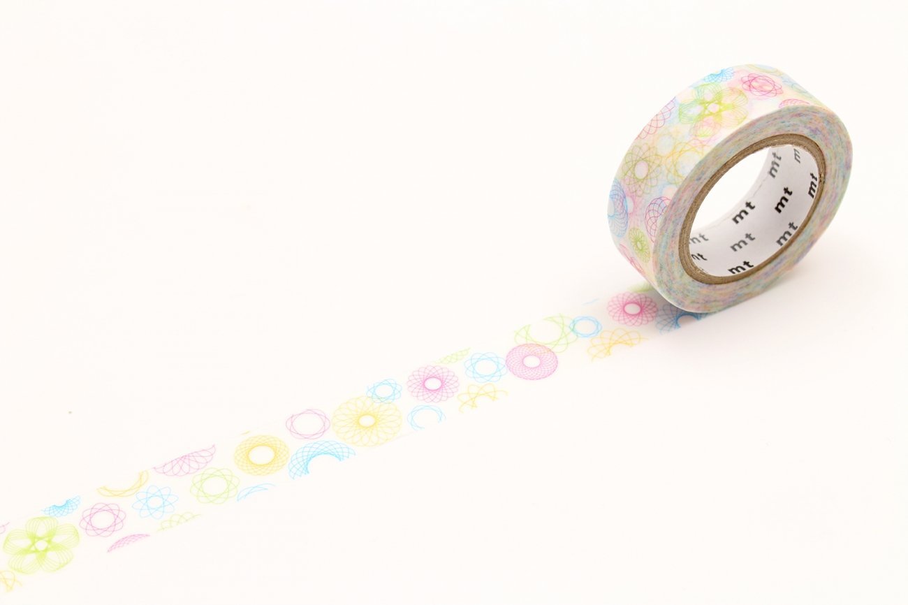 MT EX Washi Tape Spirograph