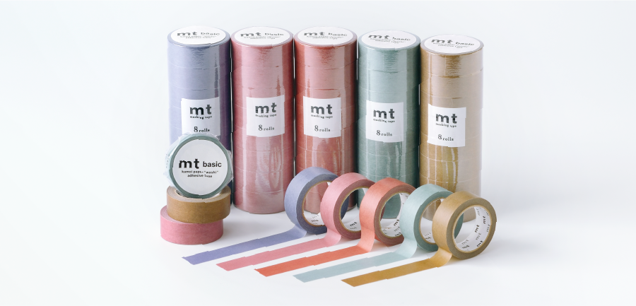 MT Basic Washi Tape - Light Vermilion