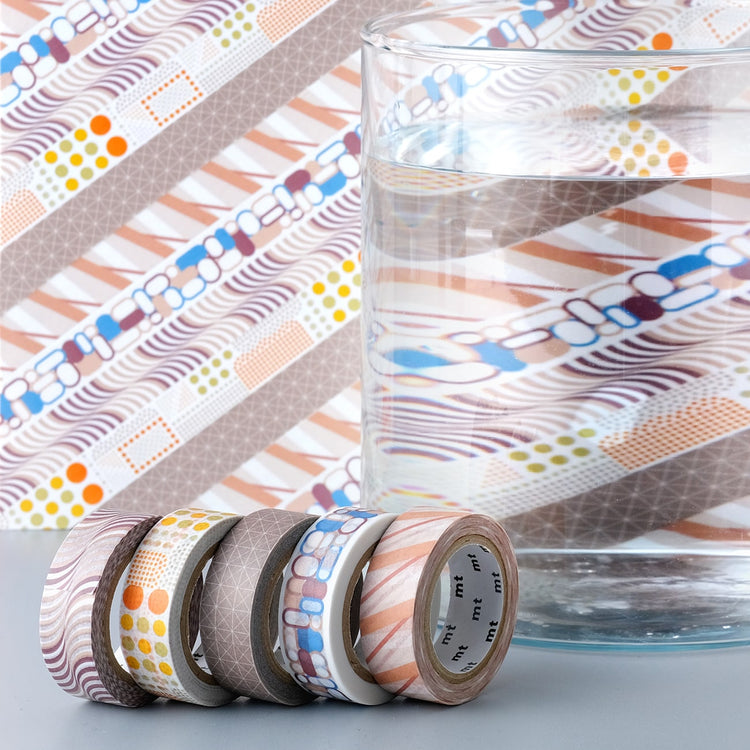MT Deco Washi Tape Wave Stripe
