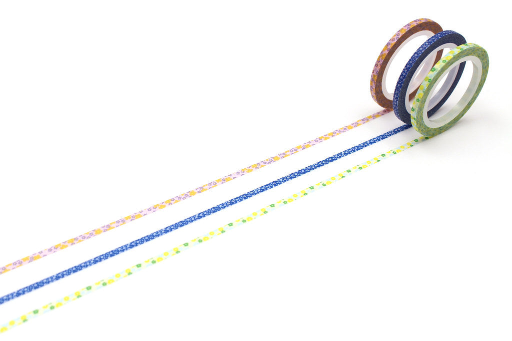 MT Slim Washi Tape - Flower