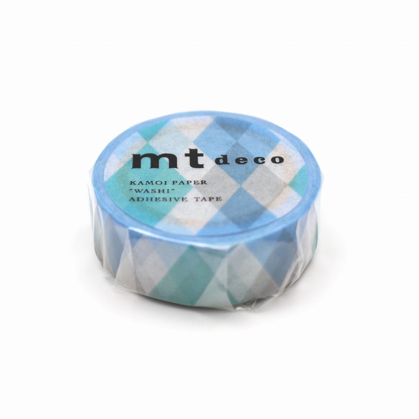 MT Deco Washi Tape Triangle And Diamond Blue