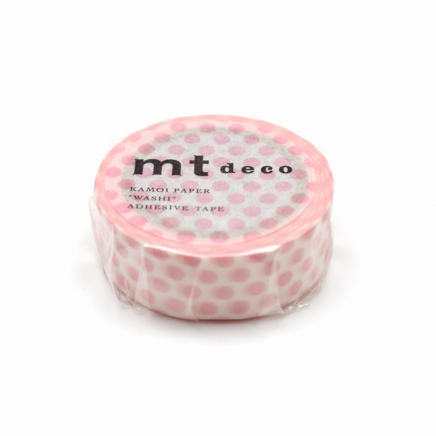MT Deco Washi Tape - Dot Strawberry Milk